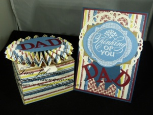 Get well card & goodie box